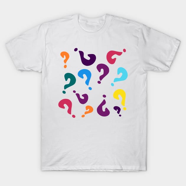 question T-Shirt by ArtKsenia